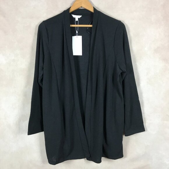 Women’s Super Soft Black Cardigan Sweater 2X NEW - Picture 6 of 8